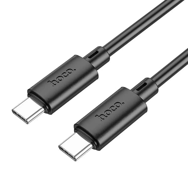 HOCO-kabel Typ C till Typ C PD 3A 60W X88 1 m svart