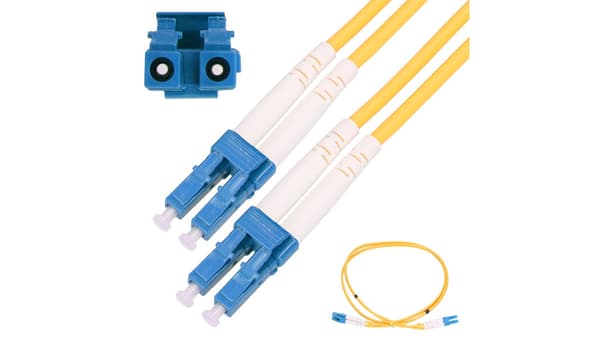 Extralink LC/UPC-LC/UPC 2m | Patchkabel | Singlemode, Duplex, 9/125um, 3mm, 2m