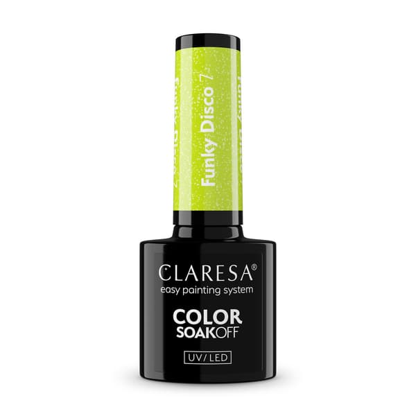 CLARESA N Gel polish - Funky Disco 7