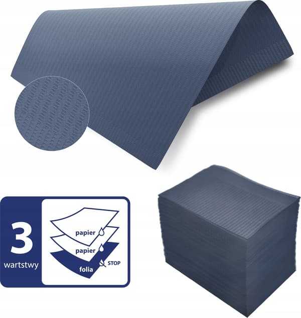 TANDLÆGE DRAPE 20 STK NAVYBLÅ