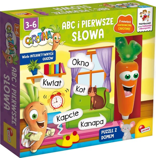 Lisciani Carotina - ABC og de første ord