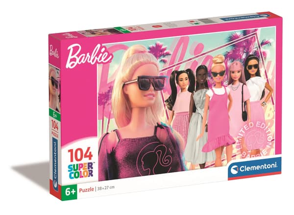Palapeli 104 Super Color Barbie