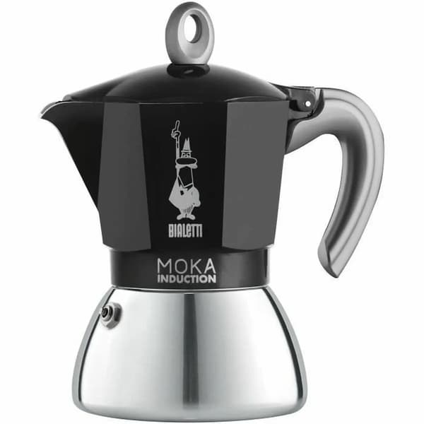 Bialetti MOKA 6TZ Induktion nera