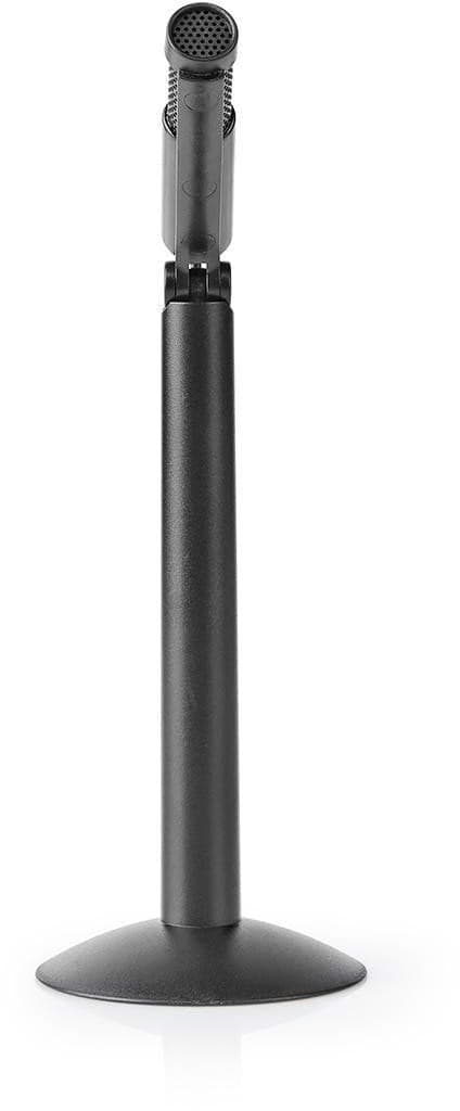 Mikrofon Nedis MICSJ100BK 3,5 mm jack trådbunden Svart