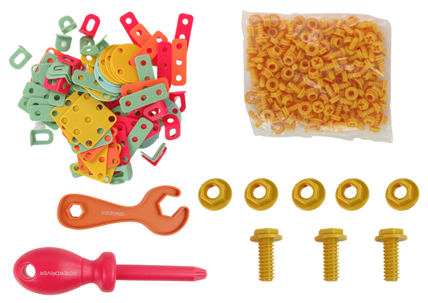 LeanToys Byggeklodser i æske DIY Boremaskine DIY