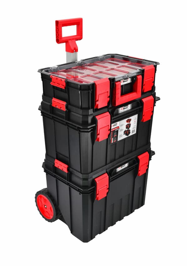 AWTOOLS MODULÄR VERKTYGSLÅDA SET 4IN1 530x355x825mm