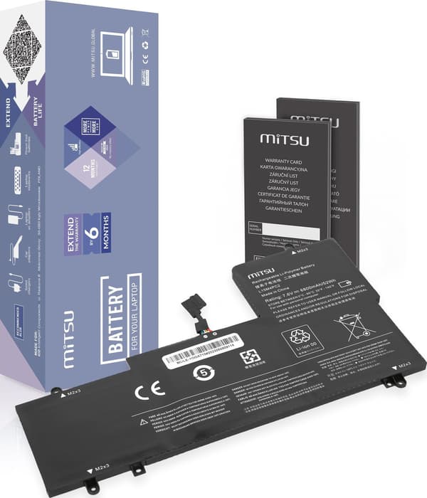 Mitsu-batteri til Lenovo Yoga 710 710-14IKB 710-14ISK 710-15