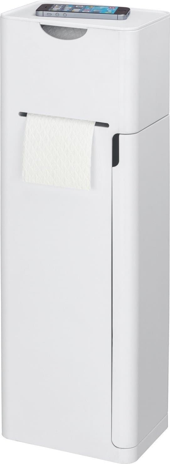 Wenko Stativ för toalettpapper och borste IMON, 6i1, vit, WENKO