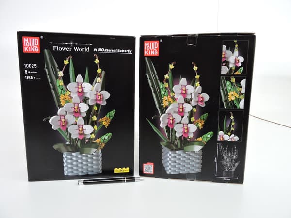 BLOMSTERKLODSER, 1158+ stk., Evig Sommerfugl, kart.