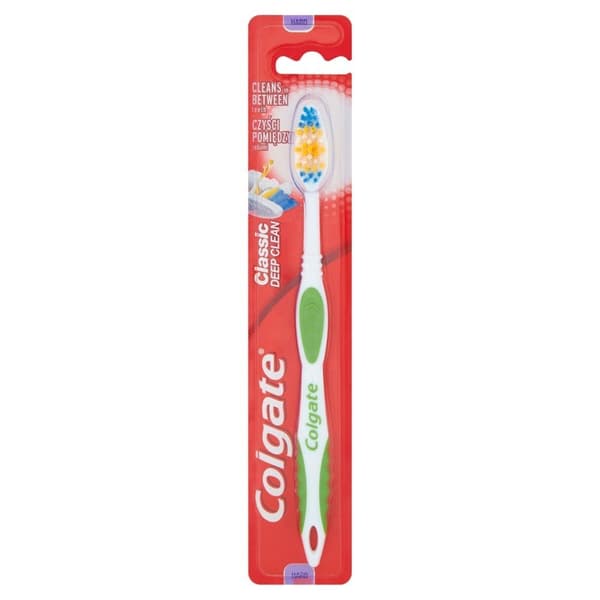 Colgate Classic Hard -hammasharja - värien sekoitus 1 kpl