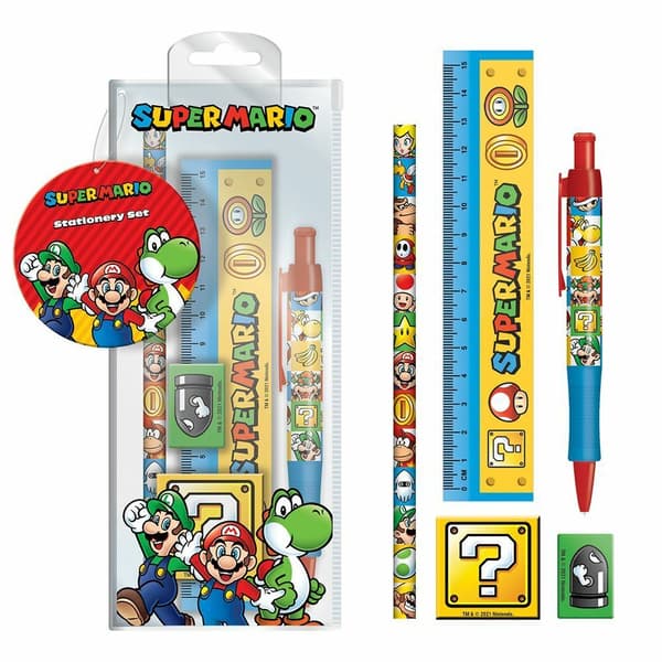 PYRAMID SUPER MARIO (FÄRGBLOCK) BREVPAPPERSSET