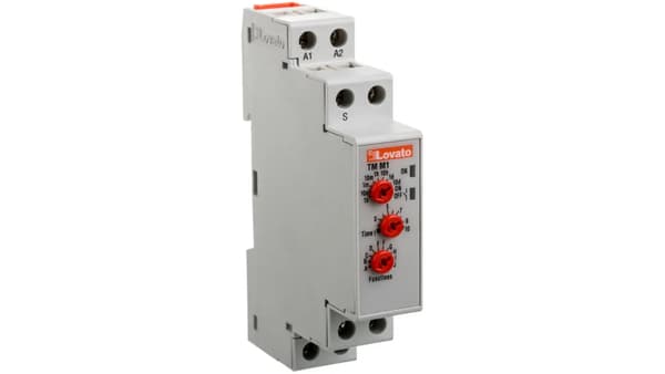 Lovato Electric Tidsrelä 1P Programmerbar Multifunktion 0.1s - 10 Dagar 8A 12 - 240V (TM M1)
