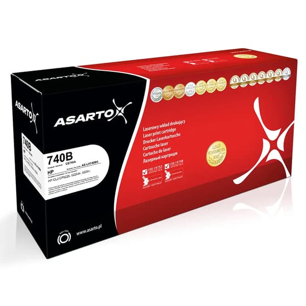 Asarto sort tonerpatron erstatning for 307A (AS-LH740BK)