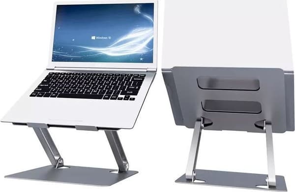 Laptopställ Mozos LS3-ALU laptopställ aluminium silver