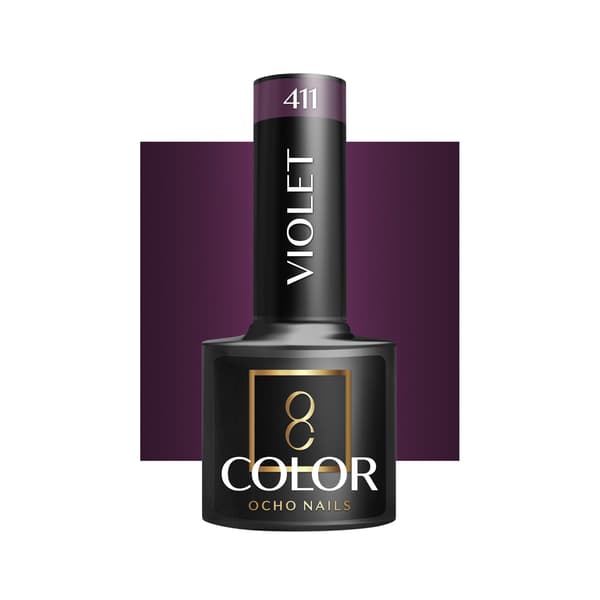 OCHO NAILS Violet Gel Polish 411 -5 g