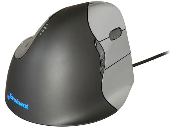 Evoluent Vertical Mouse4 Högerhandsmus USB