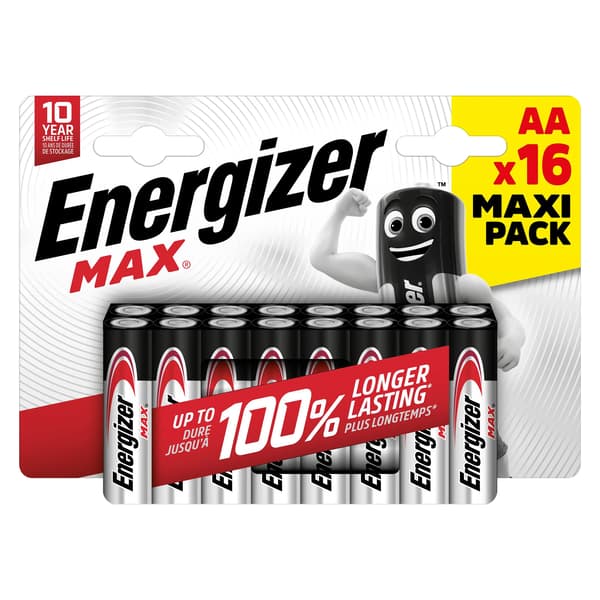 PARISTOT ENERGIZER MAX AA LR6 /16 eco