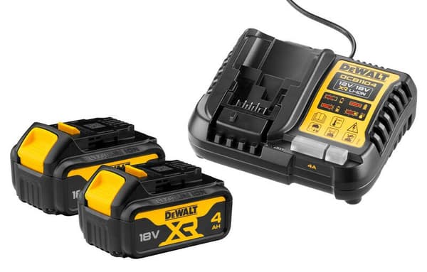 DEWALT OPLADER DCB1104 +2x4,0AH DCB1104M2