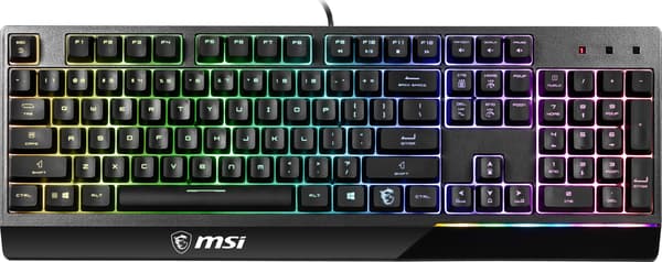 MSI Vigor GK30 -pelinäppäimistö, US-asettelu, langallinen, musta