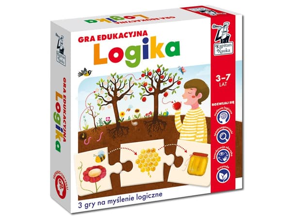 Kaptajn Science Logik Pædagogisk spil GR0474