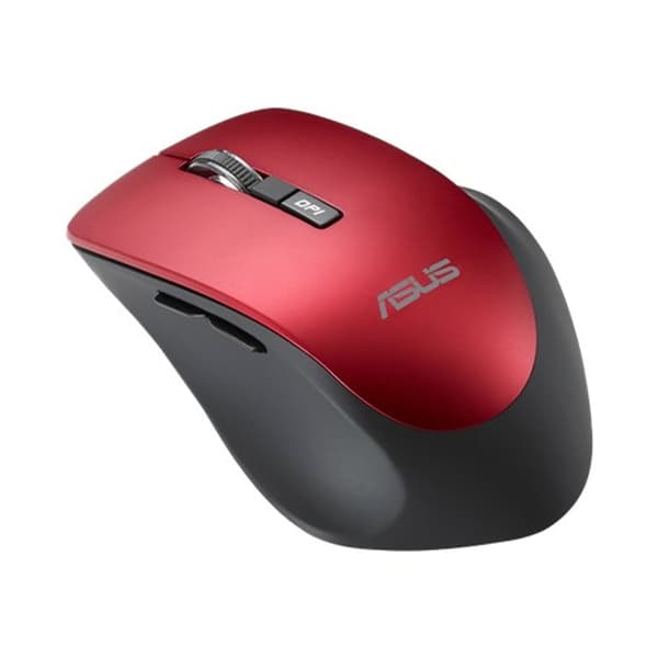 Asus WT425 trådlös, röd, mus