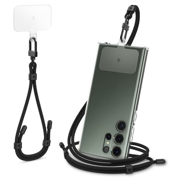 Spigen Universal Rem Sæt Crossbody & Håndled Sort [2 PAK]