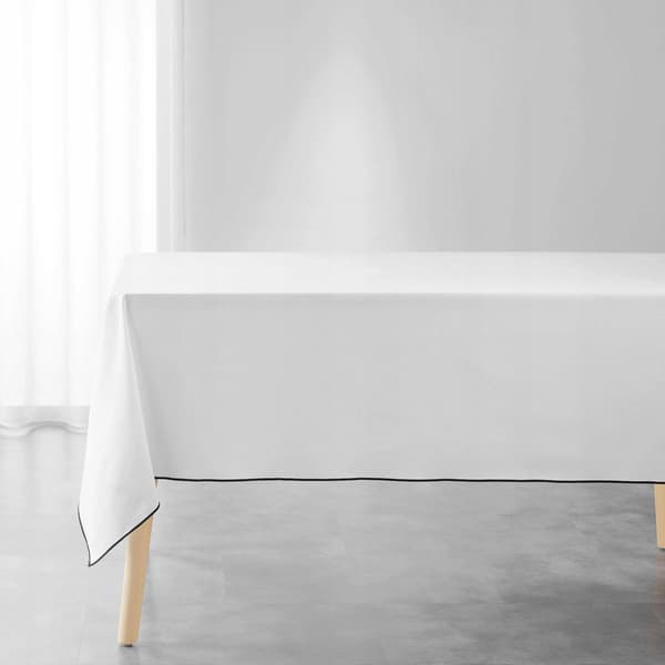 Douceur d`Interieur rektangulär bordsduk i bomull MISTALINE, 140 x 240 cm