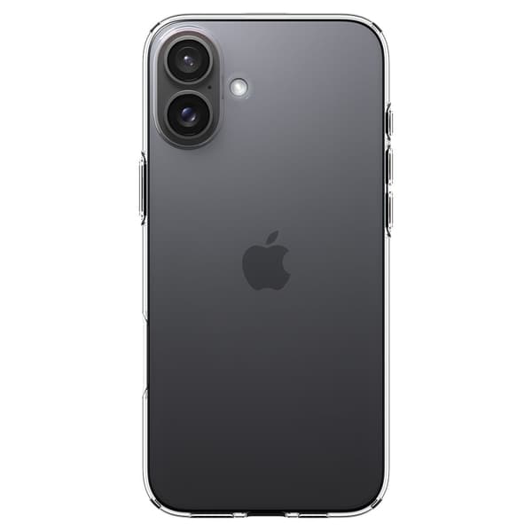 Skal till iPhone 16 Plus Spigen Liquid Crystal skyddsfodral Crystal Clear