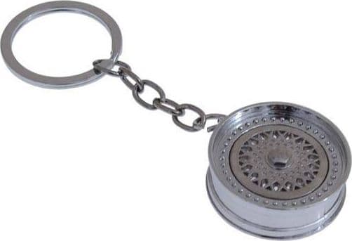 Nyckelring mTuning Nyckelring Fälg BBS Silver