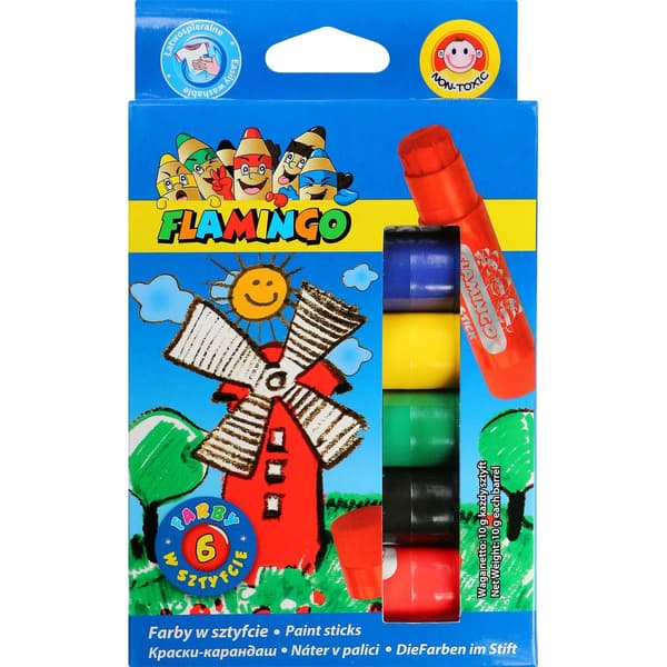 Malingstift 6 farver