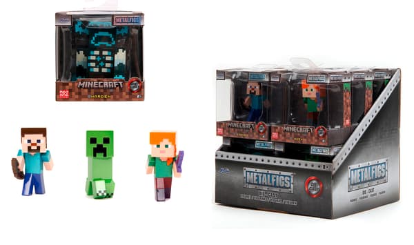 Minecraft-hahmot 6,5 cm lajitelma