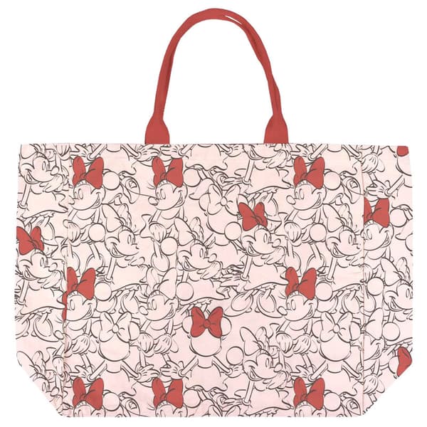 Taske Minnie Mouse 2100003314_ Rød Beige