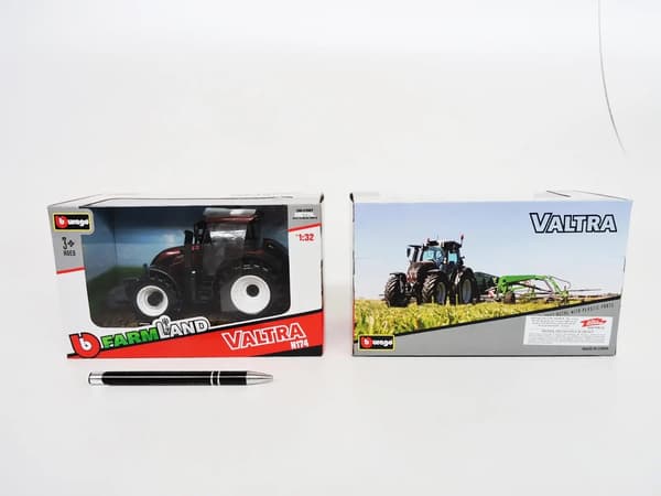 Maatila Valtra N174 Punainen 1:32 BBURAGO