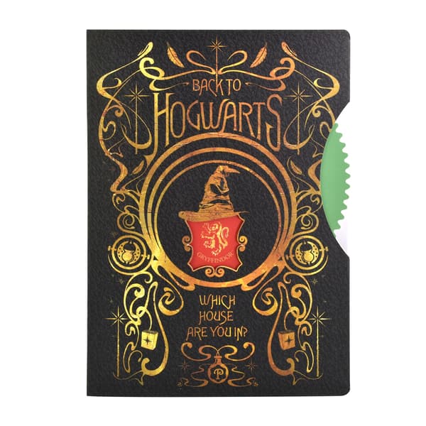 BLUE SKY: Harry Potter - Farverig Våbenskjold Spinner Notesbog