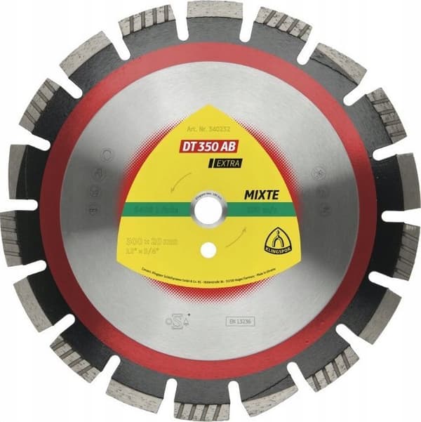 K.DIAM.SEG.350x3,2x20 DT350AB ASFALT