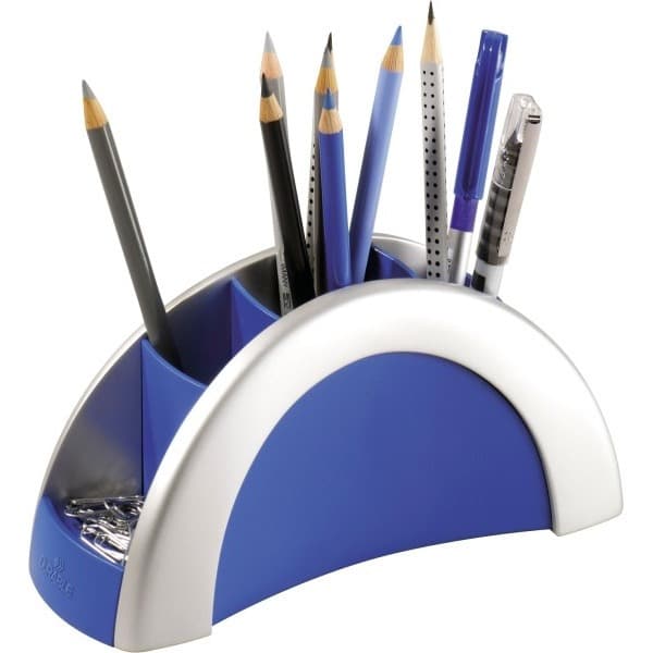 Durable Desk Toolbox Pen Holder Vegas sølv (772023)