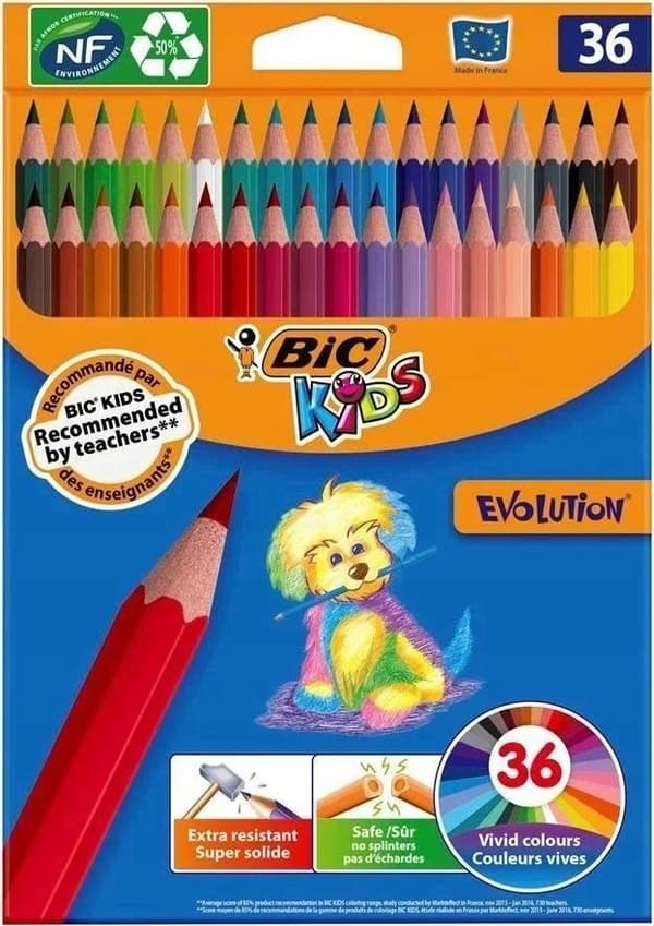 Kids Evolution ecoLutions blyanter 36 stk