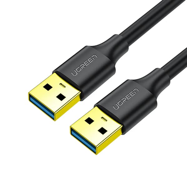 Ugreen US128 90576 USB-A 3.0 / USB-A 3.0 5Gb/s Kabel 3m – Sort