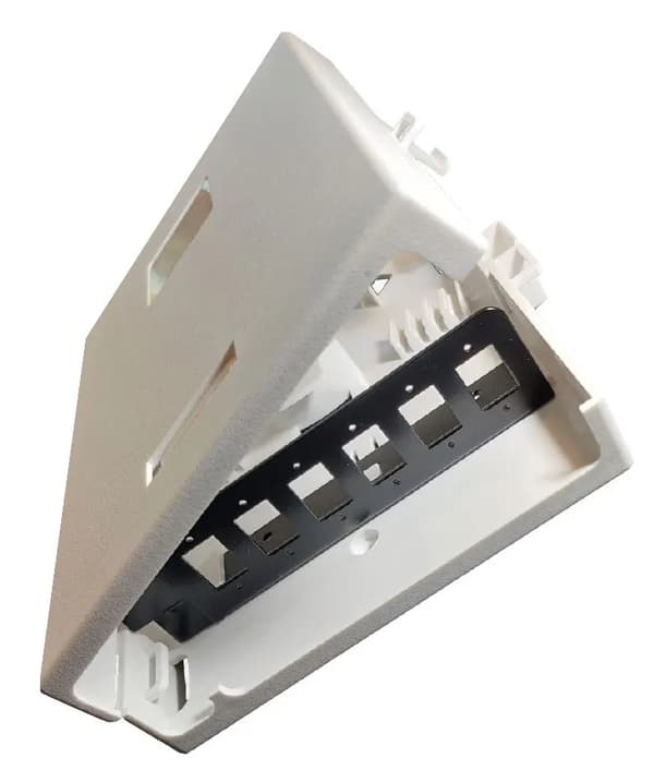 Lanview Fiber patchbox för väggmontering 6 x LC duplex