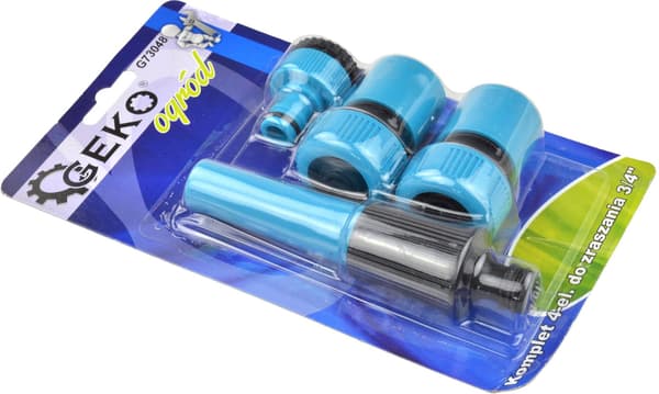 Kpl.4-element. 3/4\" sadettimelle/rakkulalle BLUE LINE (20/80)