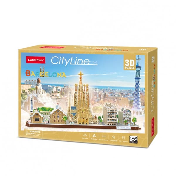 Palapeli 3D City Line Barcelona 20256 DANTE