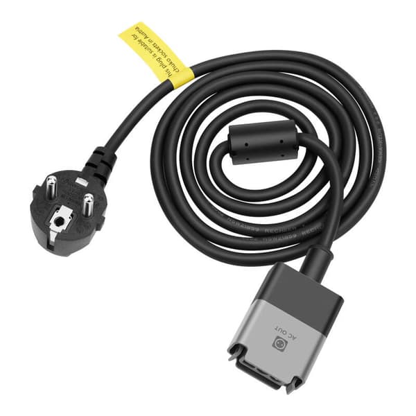 EcoFlow AC-kabel - 3m - Laddningskabel