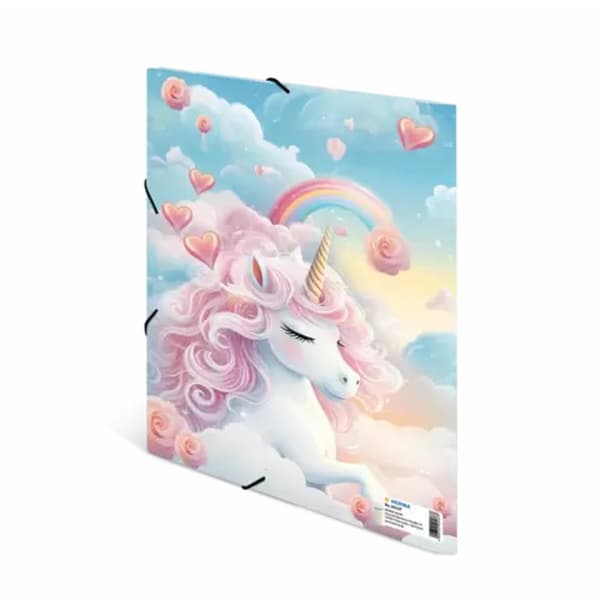 HERMA Samlingsmappar A4 Kartong Happy Unicorns
