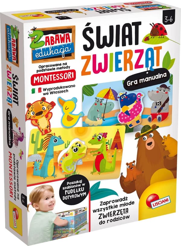 Lisciani Montessori World Animal 3+ Lisciani