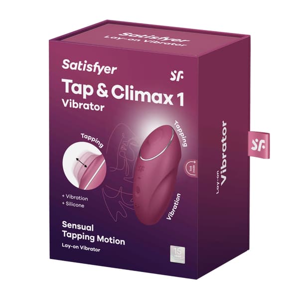 Satisfyer_Tap & Climax 1 Fuchsia Stimulator