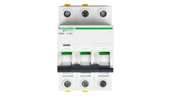 Schneider Electric effektkontakt 3P C 10A 6kA AC IC60n - A9F04310