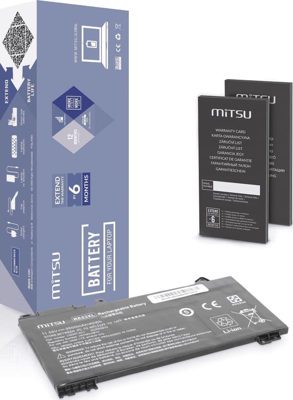 MITSU BATTERI BC/HP-450G6 (HP 3500MAH 40 WH)