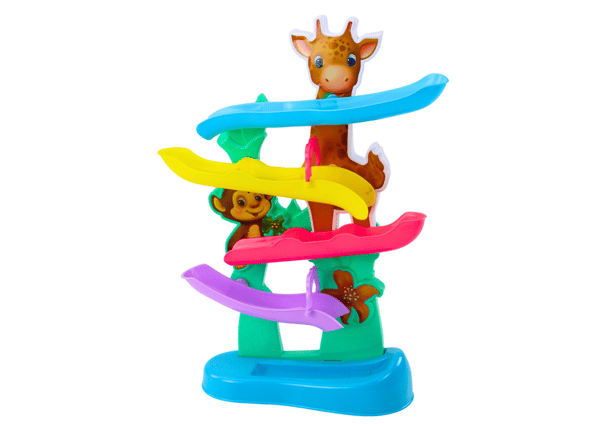 Bollbana Giraff Apa Ljud Färgglad