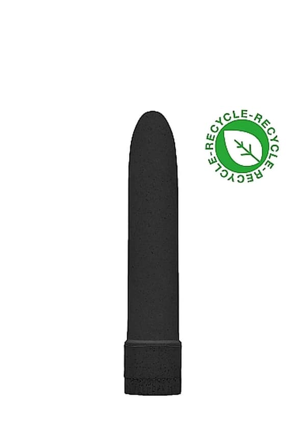 5,5\" Vibrator - Biologisk nedbrydelig - Sort
