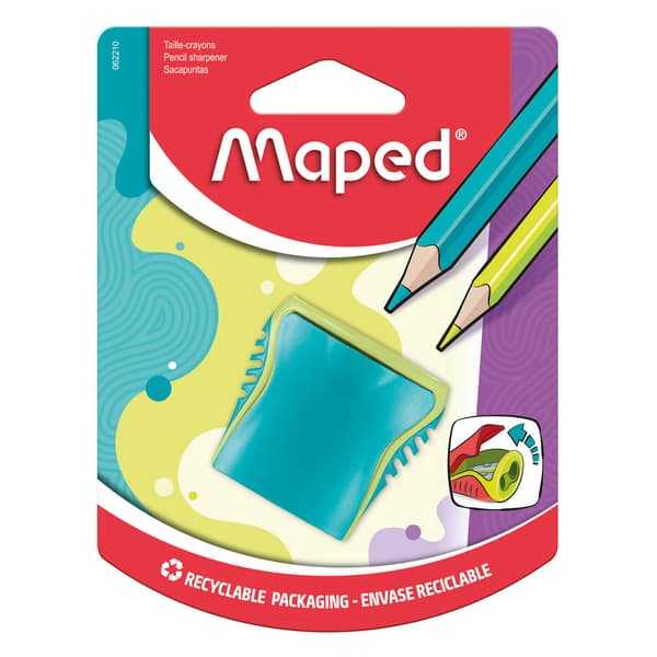 Boogy blyantspidser med beholder 2 huller MAPED